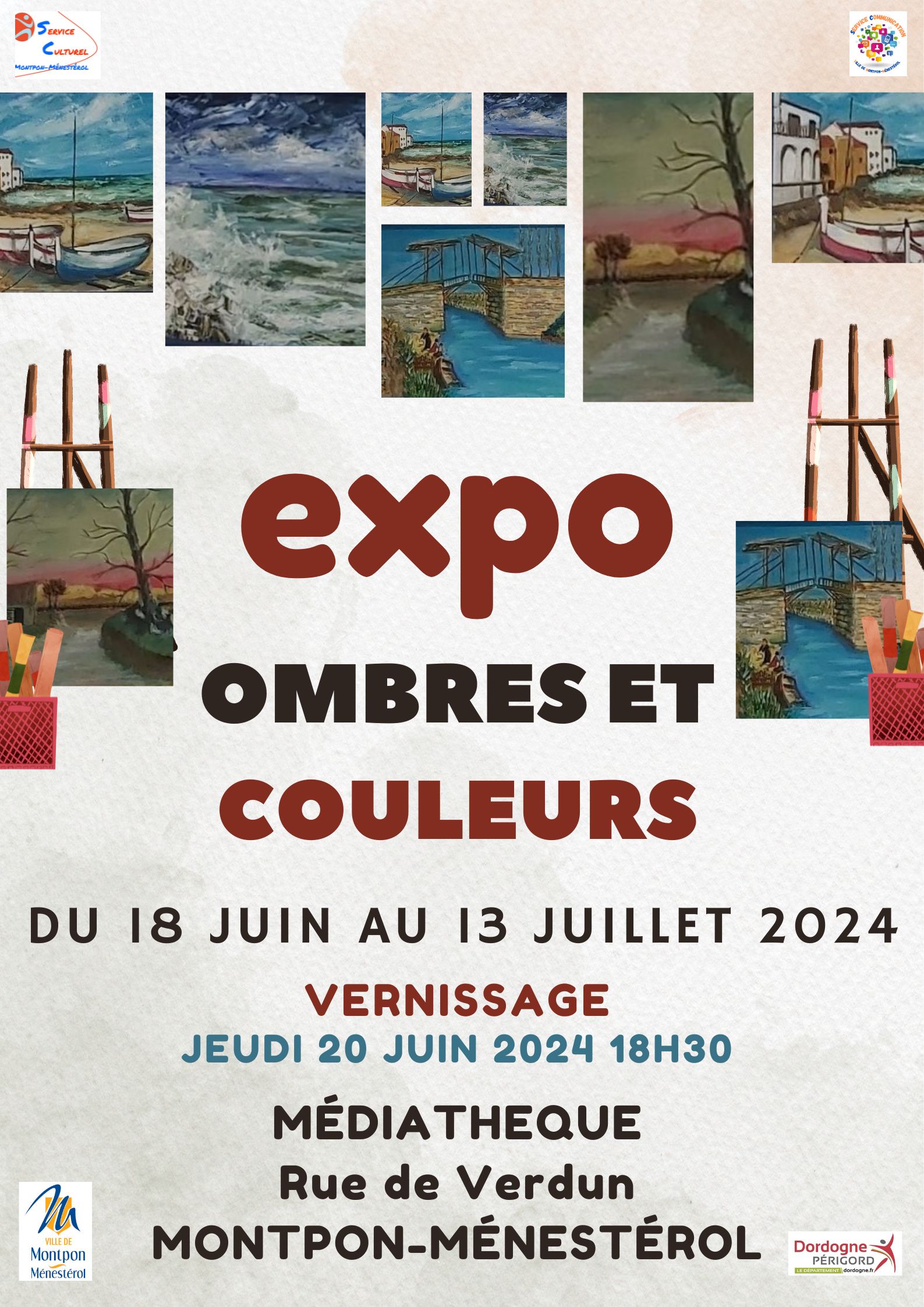 expo_ombres_et_couleurs1 MONTPON MENESPLET FOOTBALL CLUB